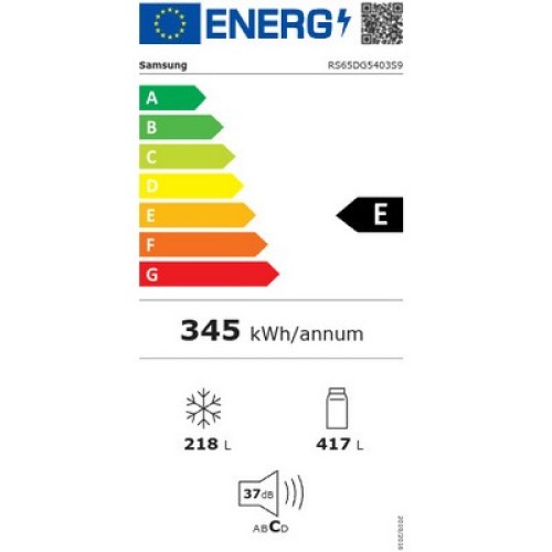 ΨΥΓ.ΝΤΟΥΛ SAMSUNG RS65DG5403S9EF INOX E 178x90x70 (FNF / ΒΡΥΣΑΚΙ / ICE MAKER / Wi-Fi)